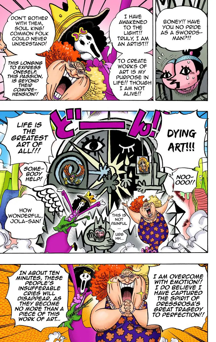 One Piece Digital Colored Chapter 722 image 20
